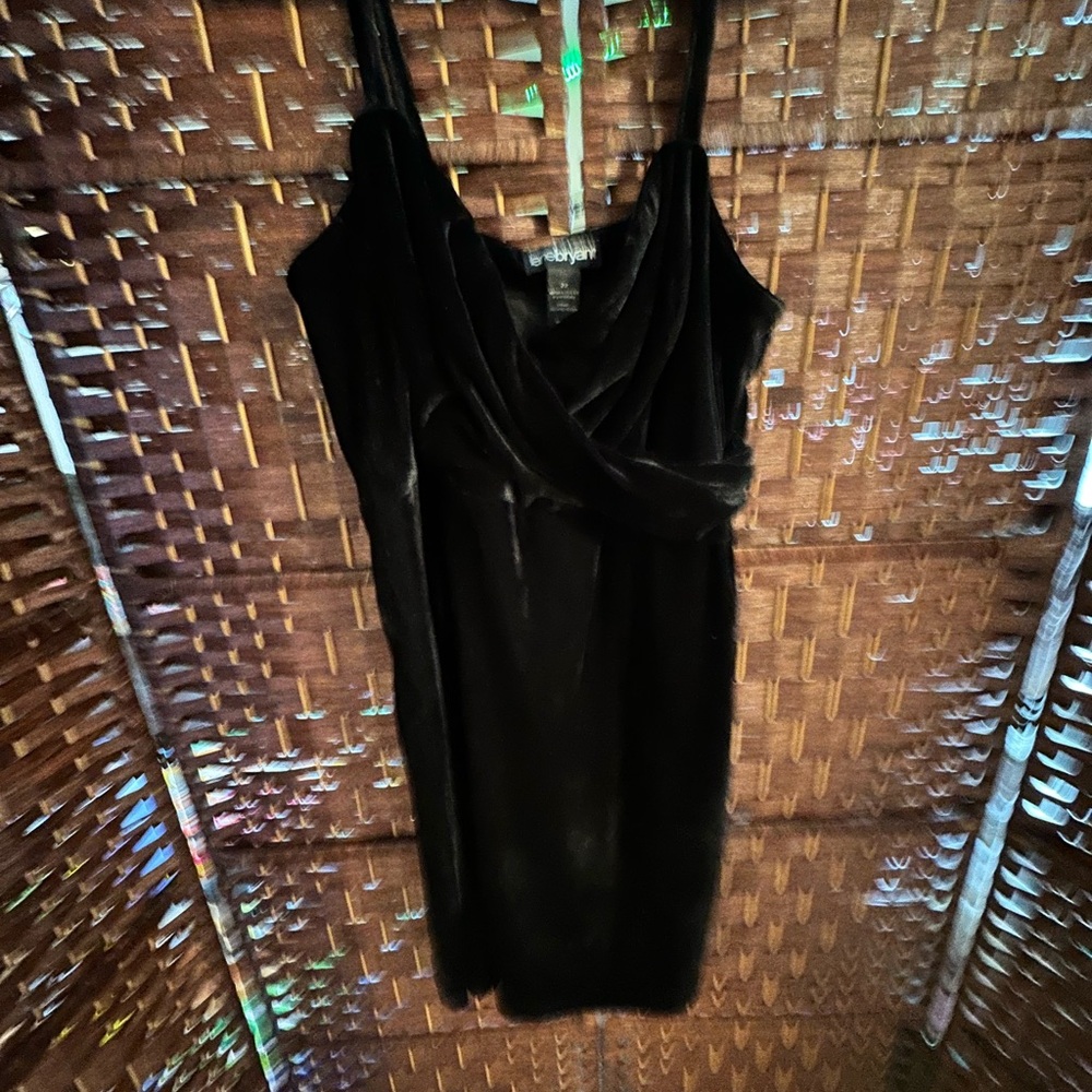 Lane Bryant Elegant Black Midi Dress